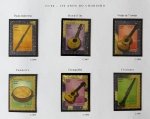 2020 - Comemorativo. 150 Anos do Chorinho. Selos B-217, 6 selos, C3896 a C3901 (vide foto) - mint.