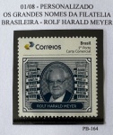 2020 - Personalizado Básico. Os Grandes Nomes da Filatelia - RHM. PB-164 (vide foto), mint.