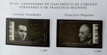 1997 - Comemorativo - C-2047 e C-2048 - Cent. L. Fernandes e F. Mignome - (vide foto) - mint (6 UF).