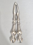 Quebrador para patas de caranguejo, com cabos em Prata Sterling 925. Med. 18.5 cm