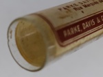 Tubo Farmacêutico Antigo Parke-Davis  Rio de Janeiro (Anos 30/40)Medicamento "Etisil" Parke-Davis