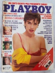 Revista Playboy Brasil nº 119  Tássia Camargo (Março de 1985)Playboy Brasil, nº 119, publicada em março de 1985. A capa apresenta a atriz Tássia Camargo, no auge do sucesso como a Mônica da novela "Um Sonho a Mais". Um "superpacote" que inclui pôsteres de Luíza Brunet e Lúcia Veríssimo, além do ensaio com Rose Andreazza (famosa sósia de Xuxa na época).
