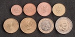 NOVIDADE - BULGARIA - 1a. SÉRIE DE EURO DESTE PAÍS COMPLETA - FC - 8 MOEDAS