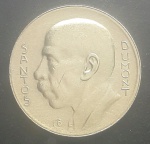 PRATA - P721 - 5000 RÉIS - SANTOS DUMONT - FC