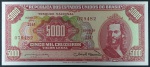 C 107 - 1963 - 5000 CRUZEIROS - FE - REGINALDO NUNES/MIGUEL CALMON - VALOR DE CAT. R$520