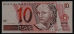 C 292 - 10 REAIS - MALAN /FRAGA NETO - FE - 1a. SÉRIE - NUMERAÇÃO BAIXA- VALOR DE CATALOGO R$ 1400