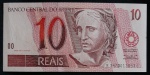 C 293 - 1999 - 10 REAIS - FE - PEDRO MALAN/ARMÍNIO FRAGA - COM PINTAS AMARELAS