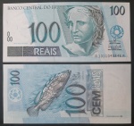 C329 - 2006 - GUIDO MANTEGA/HENRIQUE MEIRELLES - 100 REAIS - FE - EST. R$ 1000 - 1a. SÉRIE
