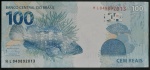 BRASIL - C369 - 100 REAIS - HL - MEIRELLES/GOLDFARJ - FE