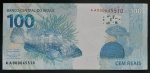 BRASIL - C364 - 100 REAIS - AA - MANTEGA/MEIRELLES - FE