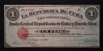 CUBA - 1 PESO - 1969 - MUITO RARA NESTE ESTADO - FC