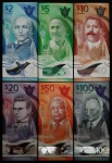 BARBADOS - POLÍMERO - SÉRIE COMPLETA COM 6 NOTAS - 2023 - FE - AVALIADA EM R$ 3600