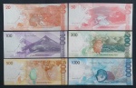 FILIPINAS - 6 NOTAS EM SÉRIE - FAUNA - FE