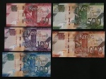 KENIA - 5 NOTAS EM SÉRIE - FE