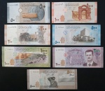 SYRIA - SÉRIE COM 7 NOTAS - FE