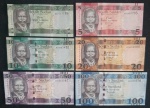 SUDÃO DO SUL - 6 NOTAS DIFERENTES - FE