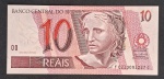 C-300 - 10 REAIS - MANTEGA/HENRIQUE MEIRELLES - FE