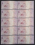 LH - NOVIDADE - 5 REAIS - FERNANDO HADDAD/CAMPOS NETO - FE - 10 NOTAS