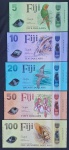 FIJI - POLÍMERO - SÉRIE COM 5 NOTAS - FE