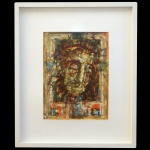PAUL AÏZPIRI (Paris, 1919  - Bélgica 2016). Escola Francesa - "La Passion" (A Paixão), Litografia. Ass. e datado 1960, cid. 35 x 26 cm (MI). 60 x 50 cm (ME). Pintor impressionista e moderno francês. Paul Augustin Aïzpiri foi um dos artistas franceses mais reconhecidos do pós-guerra. A arte de Aïzpiri é fortemente influenciada por elementos expressionistas e cubistas. Os temas frequentemente incluem vasos e retratos de palhaços, mas ele também incorporou motivos típicos da França e de outras cidades mediterrâneas. Sua obra é caracterizada pelo uso singular da cor, o que torna suas pinturas facilmente reconhecíveis. Aïzpiri é particularmente valorizado no Japão, onde possui um museu dedicado a ele.