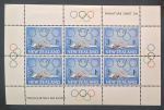 NOVA ZELANDIA - OLIMPÍADAS DE 1968 - BLOCO - MINT