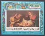 RASALKHAIMA - NATAL 1968 - FOLINHA - PEQUENO FURO E UM POUCO AMASSADO