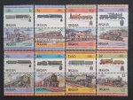 BEQUIA - TREM - 16 SELOS - MINT