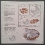 PALAU - PEROLAS - BLOCO - MINT