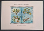 MÔNACO - FLORA - BLOCO - MINT