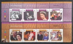 ILHA DE MAN - RAINHA ELIZABETH II - 8 SELOS - MINT