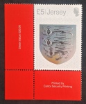 JERSEY - BRASÃO DE ARMAS DE JERSEY - 1 SELO - MINT