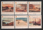 ILHA DE MAN - ARTE - 6 SELOS - MINT