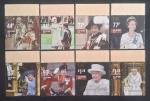 ILHA DE MAN - RAINHA ELIZABETH II - 8 SELOS - MINT