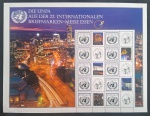 ONU - 22ª FEIRA INTERNACIONAL DE SELO - 2012 - FOLHA - MINT - FACIAL - U$ 7.00