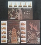 BRASIL - 5 SERIES DA ESTAÇÃO FERROVIARRIA COM VINHETA - 2011 - MINT