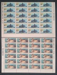 BRASIL - FAUNA AQUATICA - 1987 - 48 SELOS - MINT