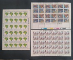 BRASIL - DIVERSOS - 1989 - 3 FOLHAS - MINT
