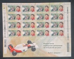 BRASIL - HOMENAGEM CHICO LANDI E AYRTON SENA - 2000 - 32 SELOS - MINT