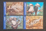 AUSTRALIA - FAUNA - 4 SELOS - MINT