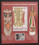 VANUATU - ARTE BLOCO MINT