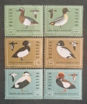 POLONIA - FAUNA 6 SELOS NOVOS SEM GOMA