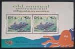 AFRICA DO SUL - FAUNA BLOCO MINT