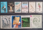 MEXICO - LOTE COM 10 SELOS DIFERENTES
