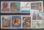 ITALIA - LOTE COM 10 SELOS DIFERENTES