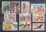 ESPANHA - LOTE COM 10 SELOS DIFERENTES