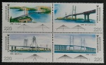 COREIA DO SUL - PONTES - QUADRA - MINT