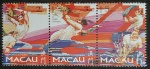 MACAU - FESTIVAL DO DRAGÃO - SÉRIE DE 3 SELOS - MINT