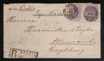CARTA COM UM PAR DO 200 RÉIS CRUZEIROS DA CAPITAL FEDERAL PARA MAGDEBURG NA ALEMANHA 