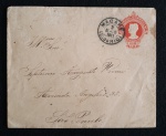 INTEIRO POSTAL COM CARIMBO MACAHE DATADO DE 1911