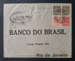 CARTA VIA CONDOR DE CURITYBA PARA O RIO EM HYDRO AVIÃO